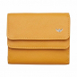 Preview: BILLFOLD COIN WALLET WITH FRONT FLAP SNAP CLOSURE 10 x 8,5 cm RFID Madrid Golden Head (GHma117663)