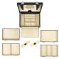 Preview: Juwellery box 26,5 x 20 x 19 cm BELUGA – Windrose (WIbe803850)