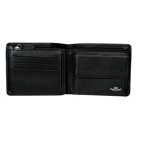 Wallet with zipped pocket 12,5 x 10 cm Polo Golden Head (GHpo139550)