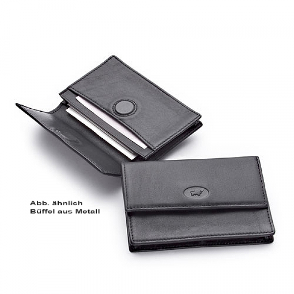 Credit Card Case 11x8 cm Basic Braun Büffel (BBbc34105a)